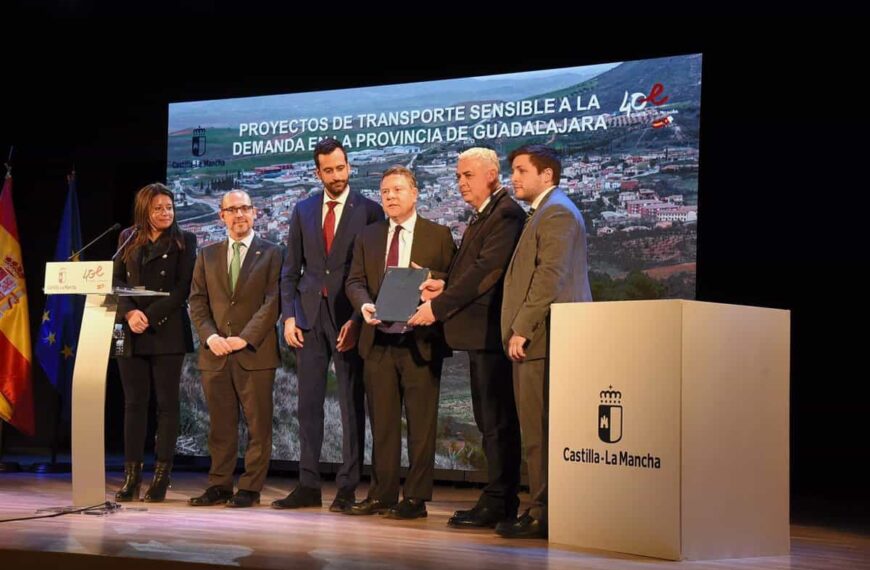 El 93% de los municipios de Guadalajara estarán cubiertos por los servicios de Transporte Sensible a la Demanda impulsados por C-LM.