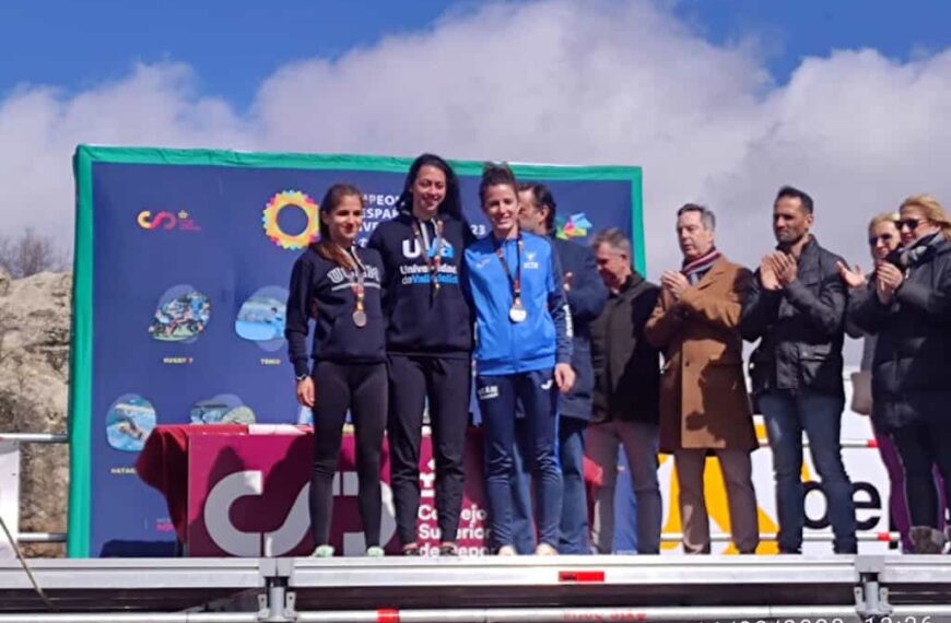 Queral Criado bronce en el Campeonato de España de Campo a Través Universitario