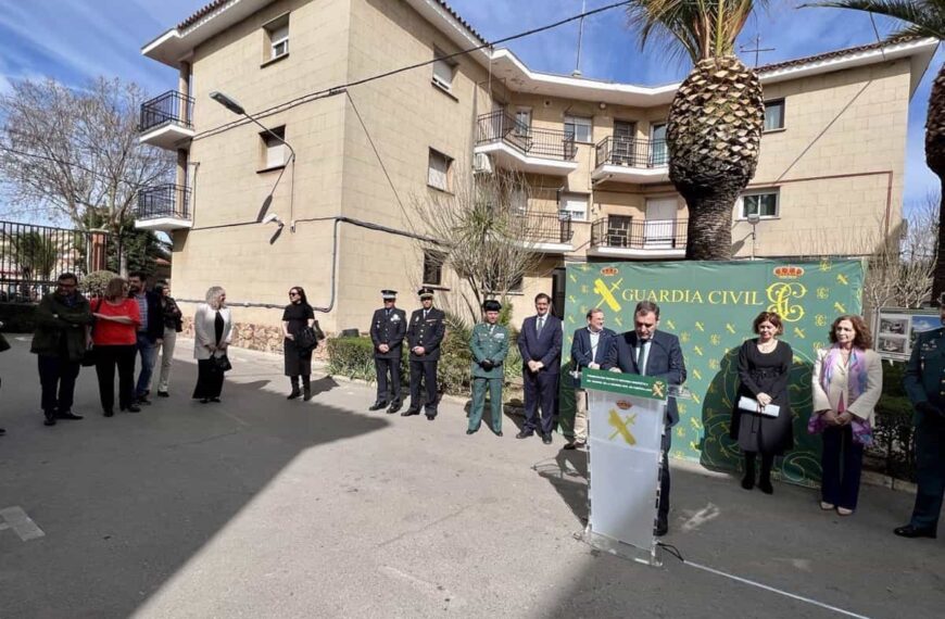 Reformarán el cuartel de la Guardia Civil en Puertollano con una inversión superior a los 2 millones de euros, Gobierno y Diputación de Ciudad Real.