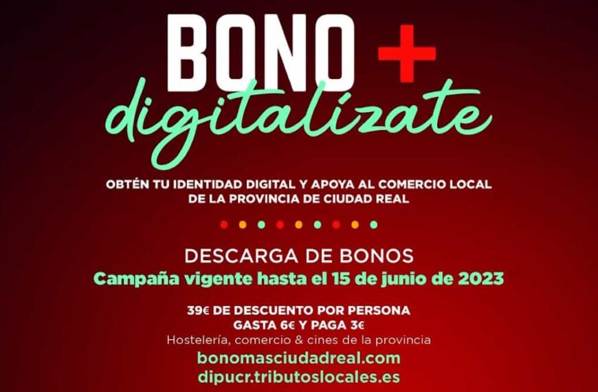 La campaña “Bono+Digitalízate” en Tomelloso amplía su plazo hasta el 15 de junio