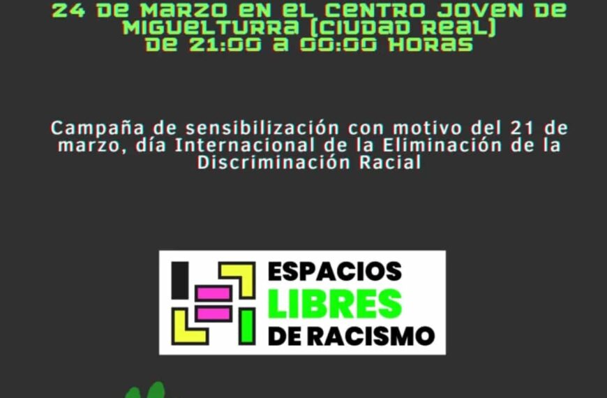 Y tú ¿eres racista? Dinámica de sensibilización para la eliminación de la discriminación racial en el Centro Joven de Miguelturra el 24 de marzo