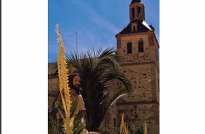 Sagrada entrada en Jerusalén el Domingo de Ramos en Miguelturra programación de Semana Santa 2023