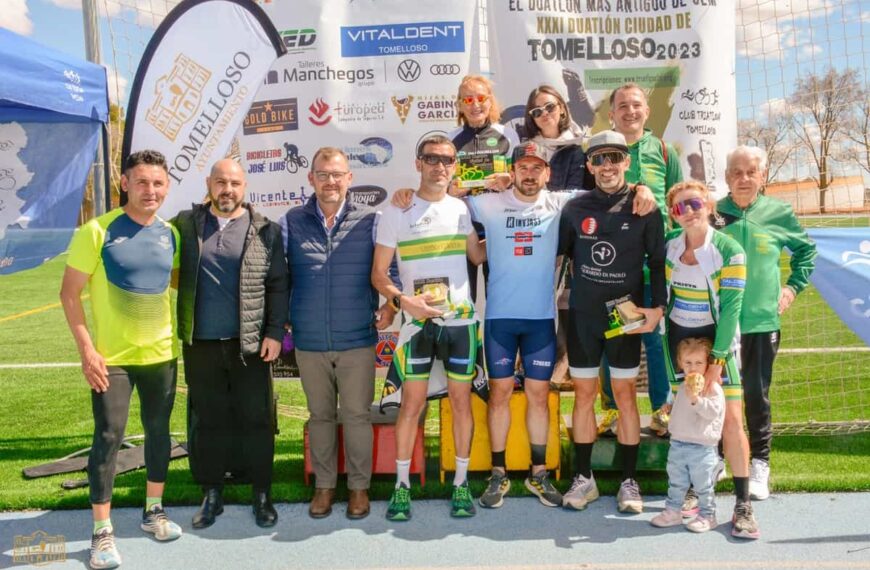 110 atletas de toda la región participaron en el XXXI Duatlón Ciudad de Tomelloso celebrado el pasado domingo