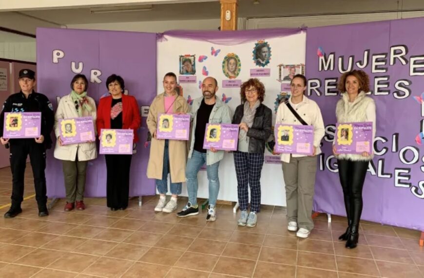 Inauguran espacio “Mujeres reales en espacios iguales” en la 2a parte del “Purple Week” del colegio El Santísimo Cristo de Miguelturra