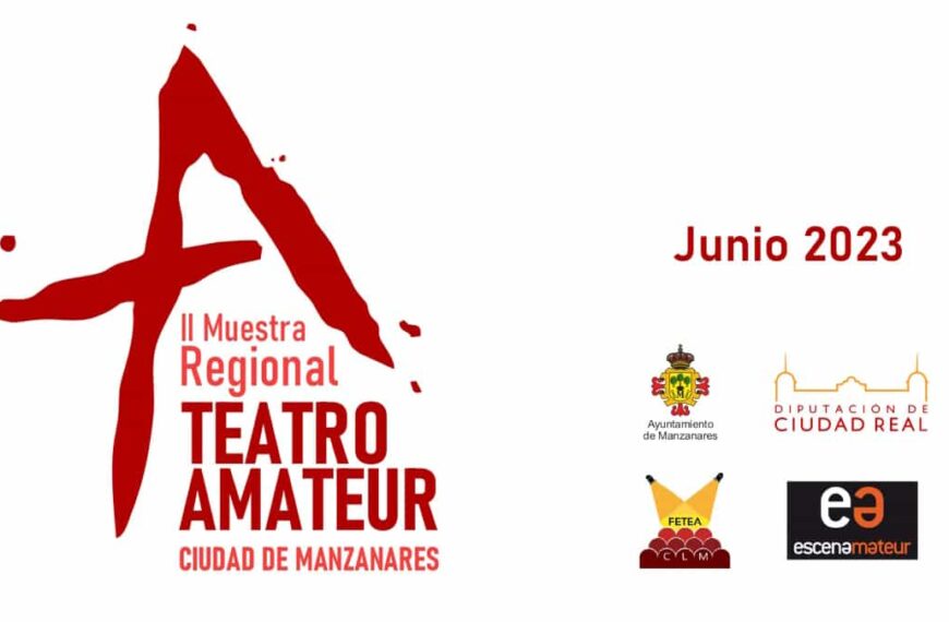 Abierta la inscripción de la II Muestra Regional de Teatro Amateur “Ciudad de Manzanares” hasta el 29 de abril