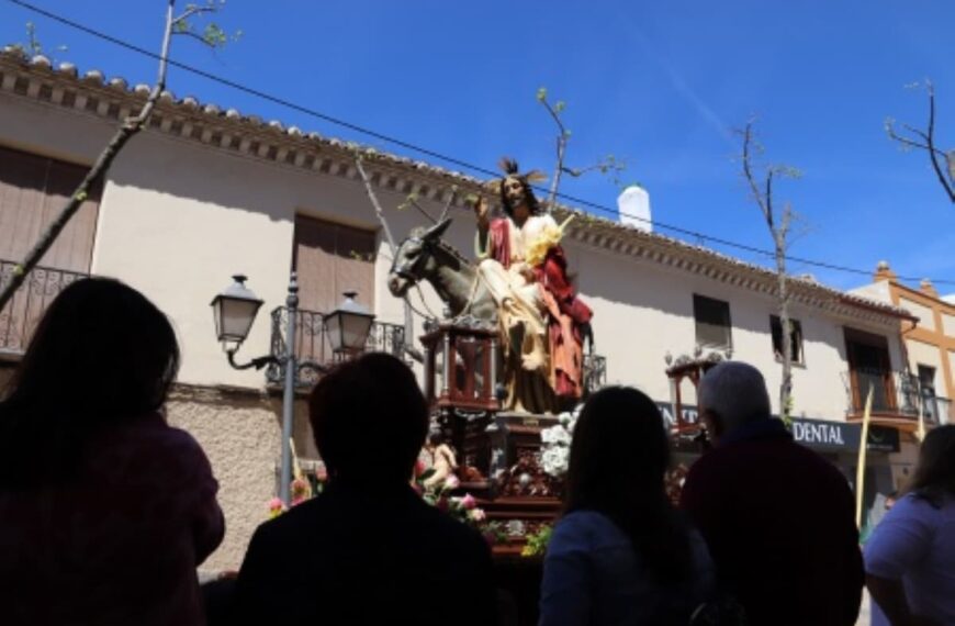 La procesión de Las Palmas este Domingo de Ramos que saldrá de la Iglesia Nuestra Señora de la Asunción de Manzanares a las 12:30