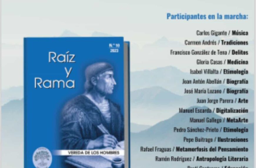Presentación del #10 de la revista Raíz y Rama el 17 de marzo en la Biblioteca Municipal Lope de Vega de Manzanares