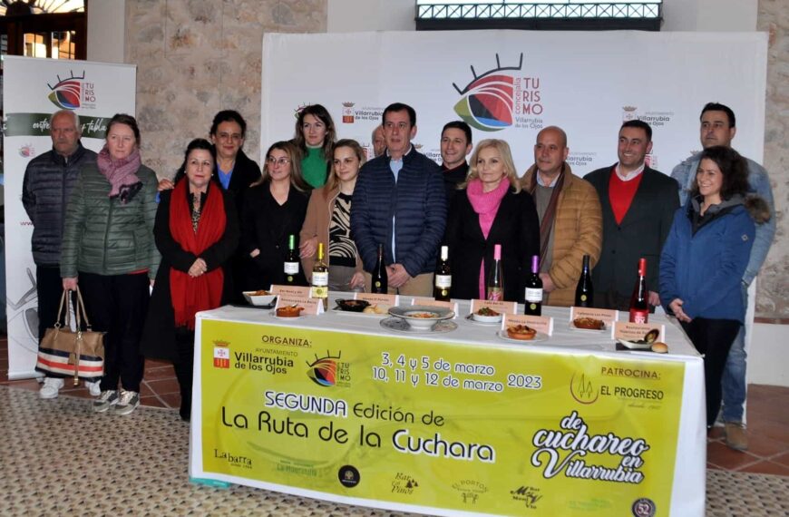 La 2ª Ruta “De cuchareo en Villarrubia de los Ojos”  se celebrará en los 2 primeros fines de semana de marzo