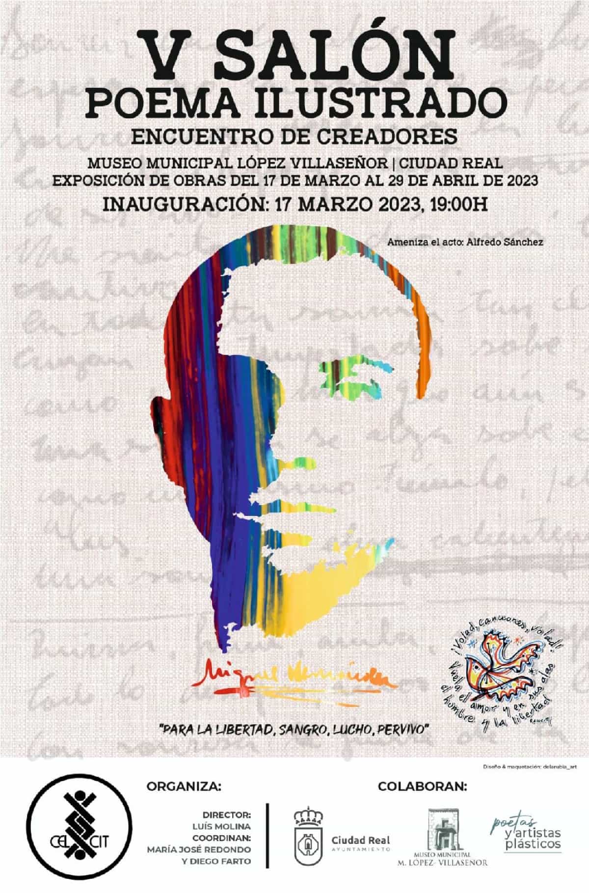 V Salón del Poema Ilustrado: Encuentro de Creadores del 17 de marzo al 29 de abril en Ciudad Real