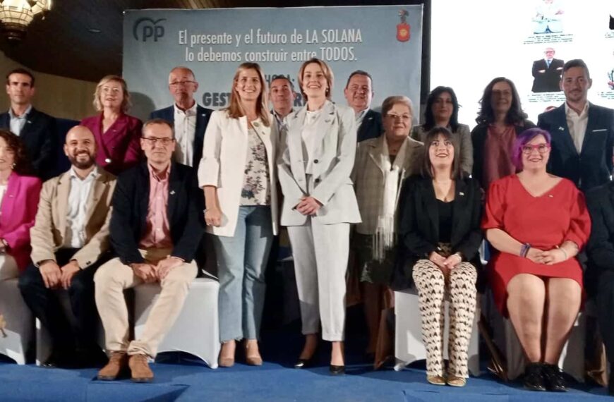 Luisa Márquez encabeza la candidatura del Partido Popular para la Alcaldía de La Solana