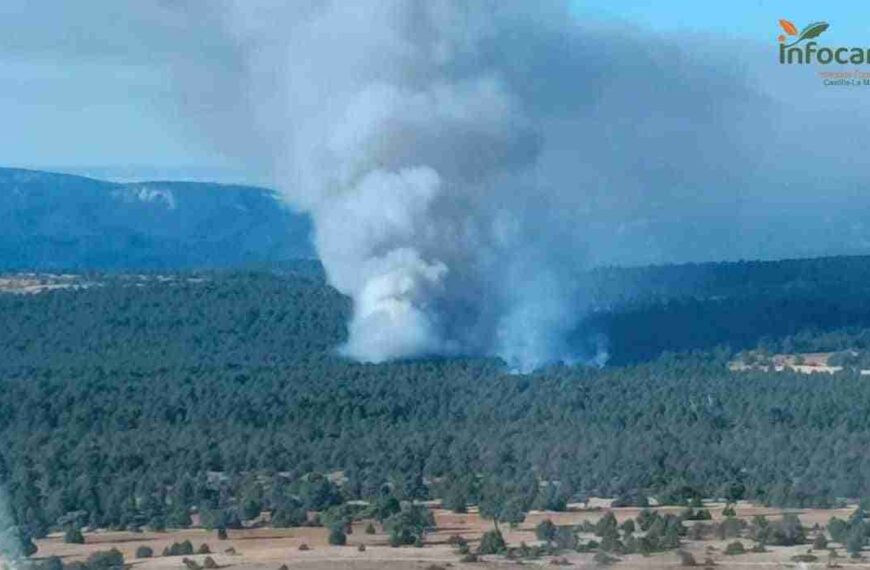 Alto riesgo de incendios forestales en Castilla-La Mancha el 1 de mayo de 2023