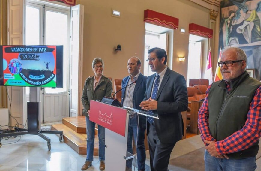 El programa ‘Vacaciones en Paz’ vuelve a Ciudad Real después de la pandemia y busca acoger a “la mayor cantidad de niños posible”