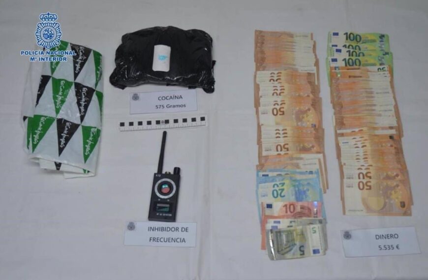 Grupo criminal de origen dominicano que traficaba con cocaína en Ciudad Real fue desmantelado.