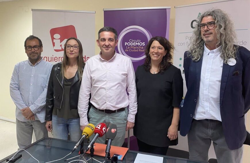 IU, Podemos y Más País se unen con Ángel Aguas como candidato en Ciudad Real tras llegar a un acuerdo