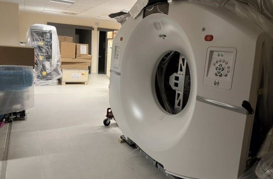 Inicio de la instalación de la fase final del servicio de Oncología y Radioterapia en el Hospital de Toledo.