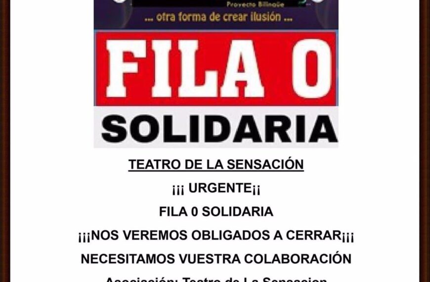 “Teatro de La Sensación de Ciudad Real busca ayuda financiera para no cerrar: ¡Colaboración urgente necesaria!”