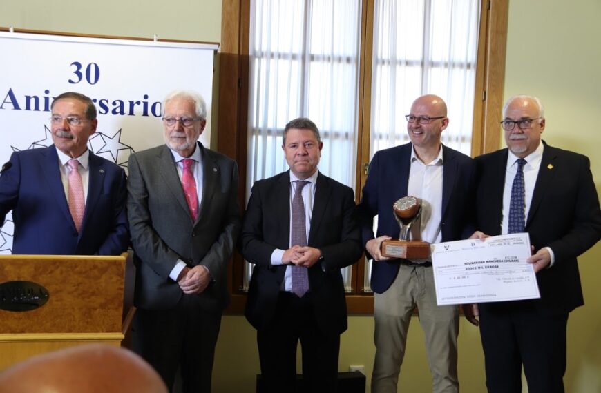 La onegé Solidaridad Manchega (Solman) reconocida con el premio a la mejor labor humanitaria 2022 por la asociación ‘Tertulia XV’ en Manzanares