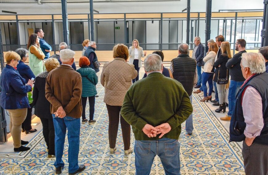 Asociaciones locales conocieron las nuevas instalaciones del mercado de abastos de Tomelloso