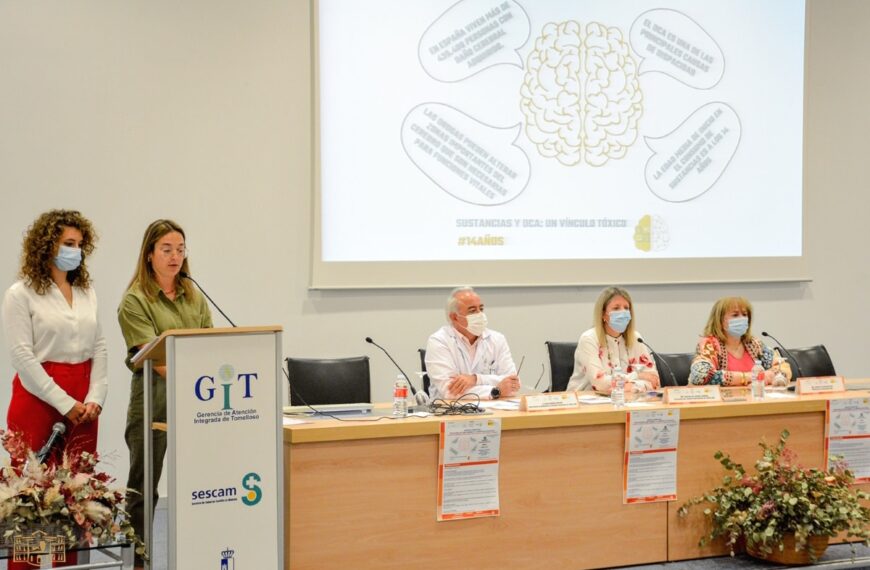 La 2ª edición de las jornadas formativas sobre prevalencia de daño cerebral y el consumo de sustancias tuvieron lugar hoy en Tomelloso