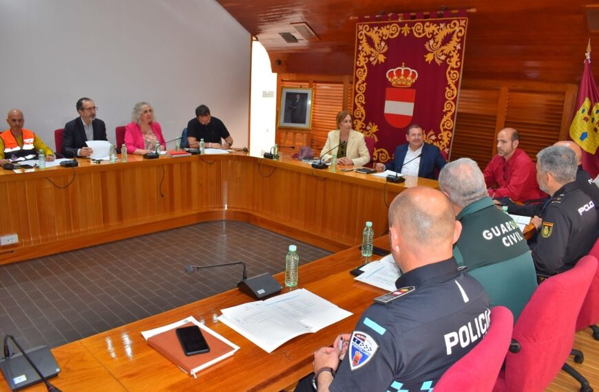 Coordinado el dispositivo de seguridad para la Feria de Mayo de Puertollano que se celebrará del 28 de abril al 7 de mayo