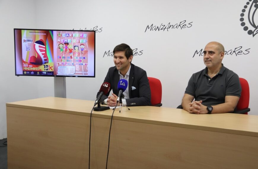 Este sábado la 10K Manzanares con casi mil corredores y como aperitivo el viernes la Carrera Mini para edades entre 5 y 15 años