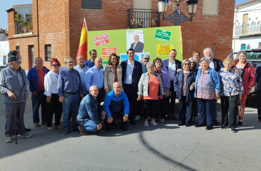 José Manuel Caballero: “Estas elecciones son las del cambio, la mejora y el progreso de Alamillo”