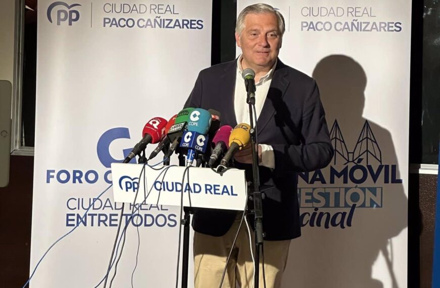 El Partido Popular es la única alternativa viable para el cambio en Ciudad Real, según Cañizares.