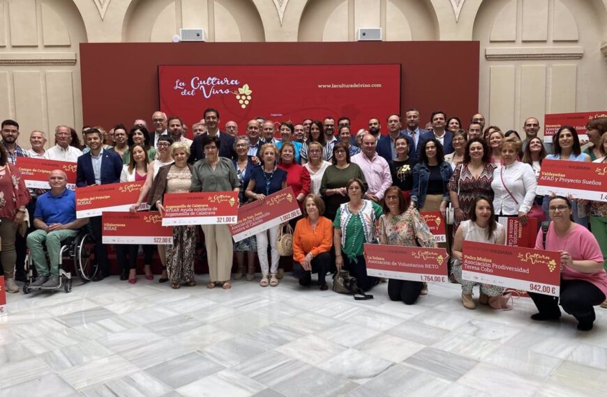 “La Cultura del Vino” recauda 34.434 euros para apoyar a cerca de 40 asociaciones de Ciudad Real.