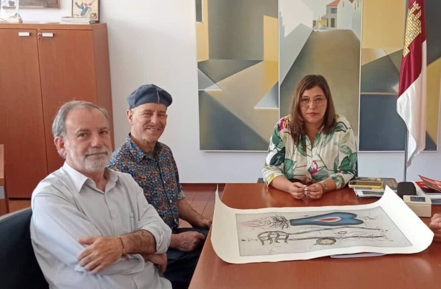 La exposición de Pedro Castrortega se desplazará por varios lugares de CLM después de haber visitado Ciudad Real y Valdepeñas.