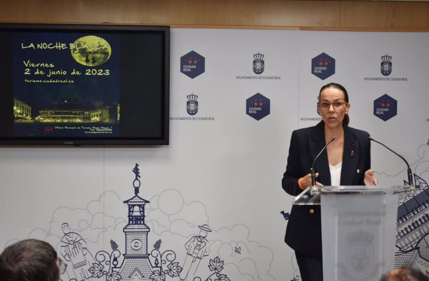 “Más de 50 actividades harán vibrar Ciudad Real en la novena edición de la Noche Blanca Cervantina el 2 de junio”