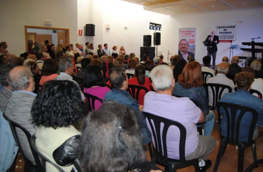El PSOE cierra la campaña electoral con una visión ambiciosa para el futuro de Puertollano