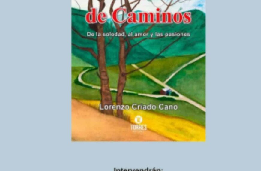 Presentación del libro “Confluencia de caminos” el 19 de mayo en la Biblioteca Lope de Vega de Manzanares con entrada libre