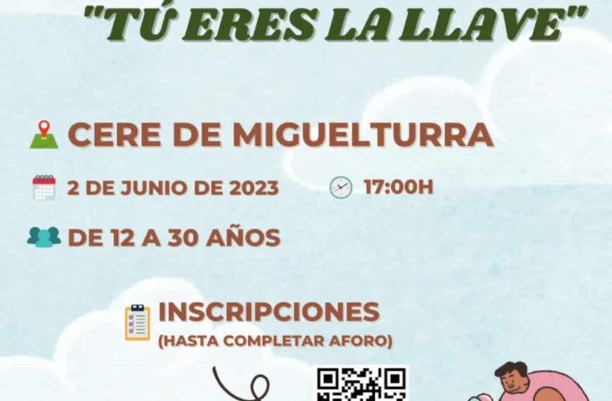 El 2 de junio se celebra el escape room “Tú eres la llave” con inscripciones gratuitas en el CERE de Miguelturra