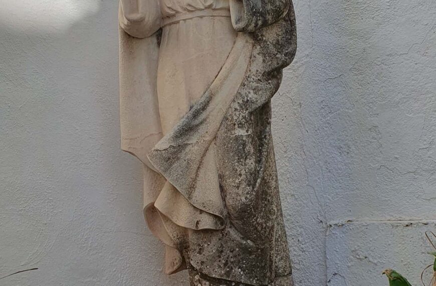 Un “Sagrado Corazón de Jesús” que fue hallado en 1998 en Ciudad Real pasará a formar parte del Museo Etnológico de Puertollano