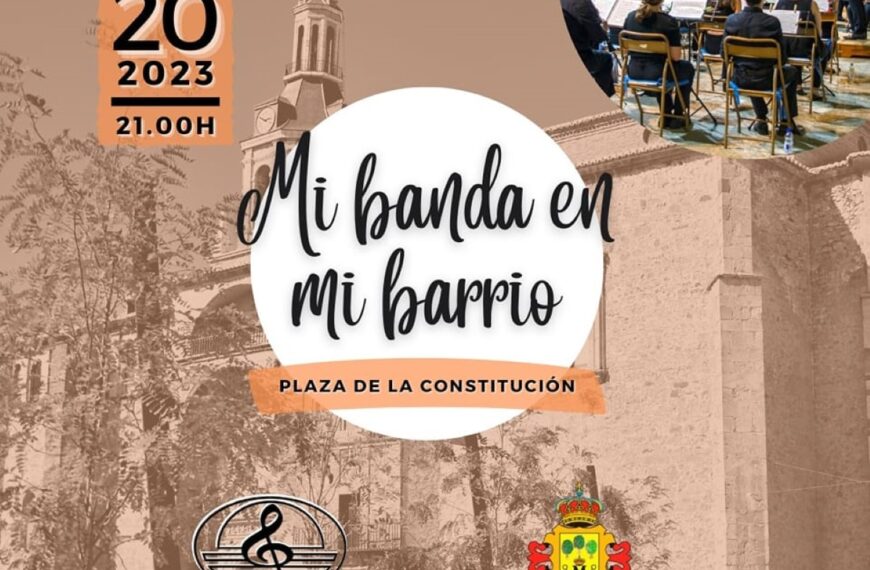 El ciclo de conciertos “Mi banda en mi barrio” de la programación anual de la AMC Julián Sánchez Maroto de Manzanares inicia el 20 de mayo