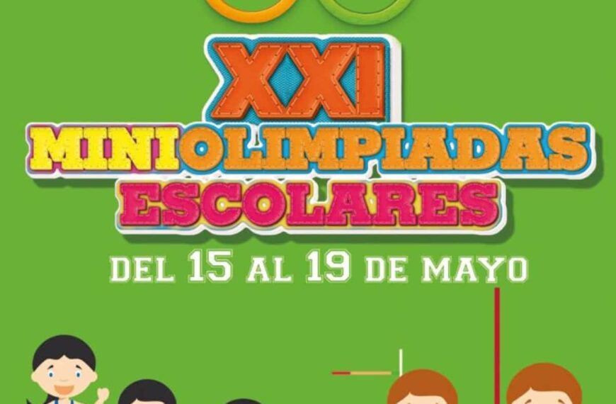 XXI Miniolimpiadas Escolares de Puertollano del 15 al 19 de mayo