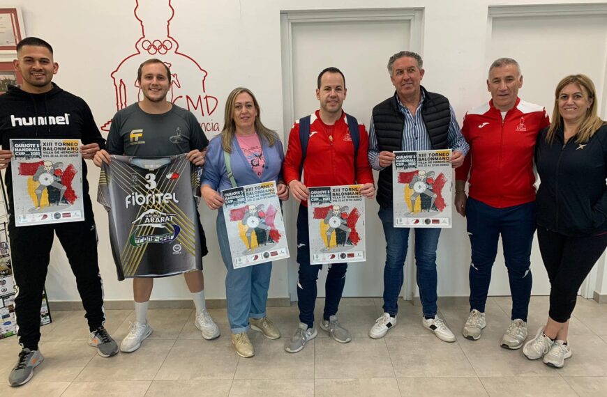 Herencia se convierte en el corazón del balonmano con la decimotercera edición de la Quijote’s Handball Cup