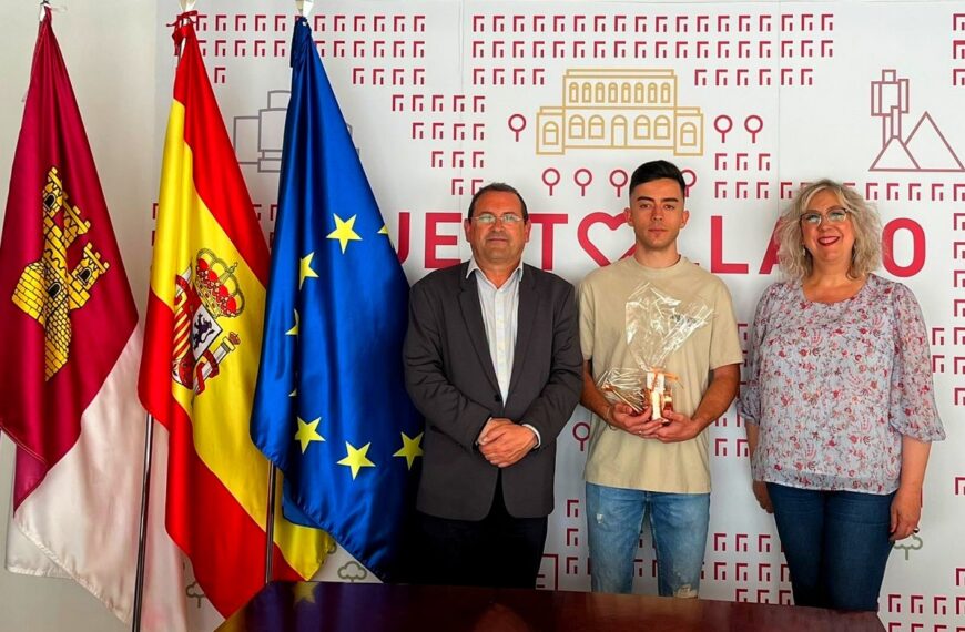 Puertollano reconoce heroísmo de Samuel Sánchez Palomo quien salvó la vida a una mujer durante la pasada Feria de Mayo