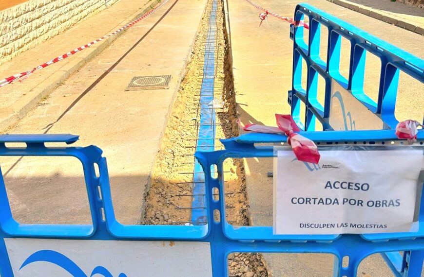 En marcha las obras de renovación de la red de agua potable en El Villar (Puertollano) con un presupuesto de 177.377,70 €