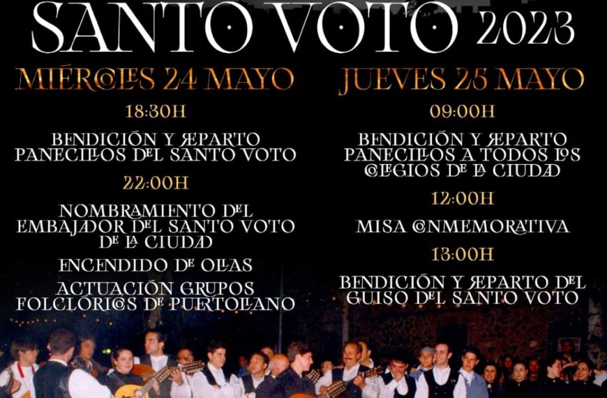 Diversos actos programados para el Santo Voto en Puertollano fiesta de Interés Turístico Regional que cumple ya 675 años