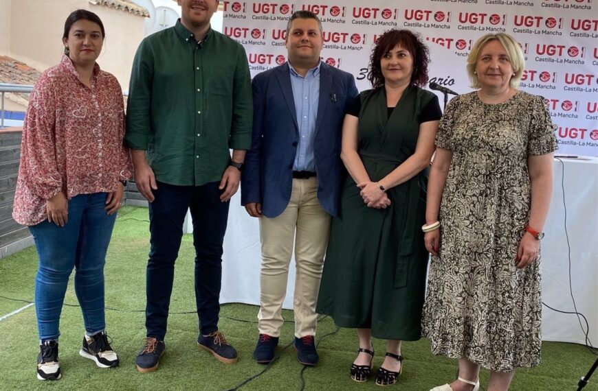 El sindicato UGT incrementa su representación en empresas de C-LM en un 6% desde 2019 y busca convertirse en el sindicato con mayor afiliación