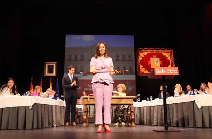 Rosa Melchor asume su tercer mandato como alcaldesa de Alcázar tras su toma de posesión