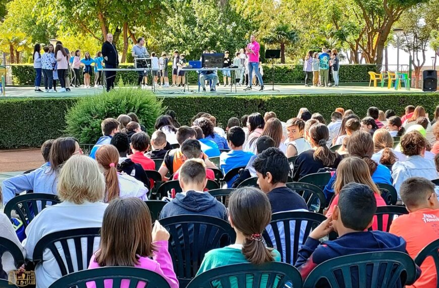 Clausura de la Agenda Escolar Medioambiental en Tomelloso se celebró hoy 5 de junio Día Mundial del Medio Ambiente
