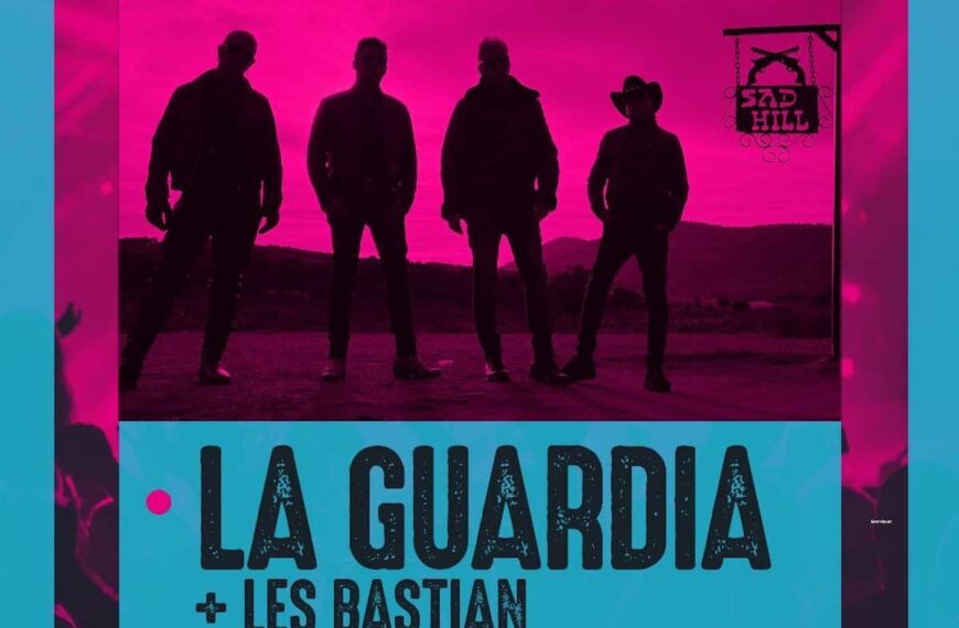 Concierto de La Guardia + Les Bastian el 21 de julio en la plaza de toros de Agudo a beneficio de la Cruz Roja
