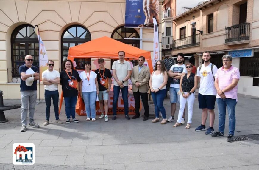 Conmemoran el Día Mundial de la lucha contra la Esclerosis Lateral Amiotrófica (ELA) 2023 en Miguelturra