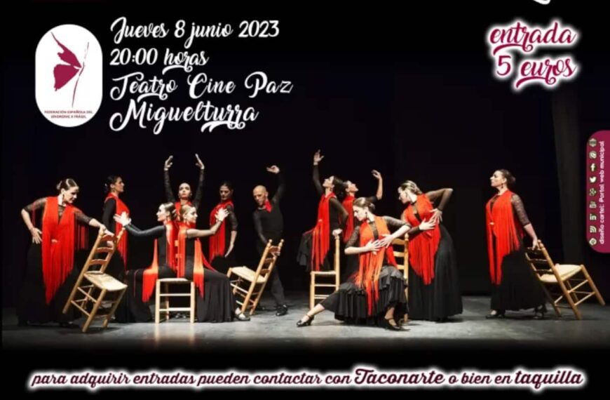 Espectáculo “Anda Jaleo” el  8 de junio en el Teatro Cine Paz de Miguelturra a beneficio de la asociación X Frágil