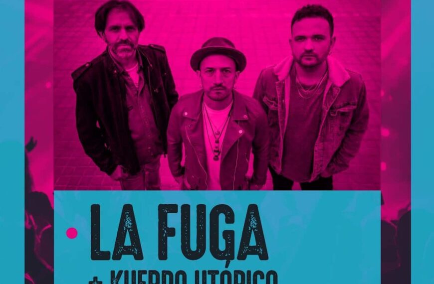 La Fuga + Kuerdo Utópico el 1 de julio en la Plaza Mayor de  San Carlos del Valle pase solidario a beneficio de Alas de Papel