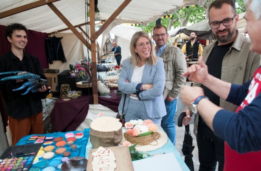 Celebrado el Mercado Medieval de Tomelloso por la festividad del Día de la Región con varias actividades y productos