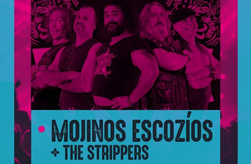 Concierto de Mojinos Escocíos + The Strippers este 24 de junio en Los Cortijos Ferduque pase solidario 2 € a beneficio de Afanion