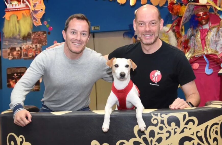 Pipper el primer perro turista que ha dado la vuelta a España y protagonista de “Pipper en Ruta” de TVE visitó Miguelturra